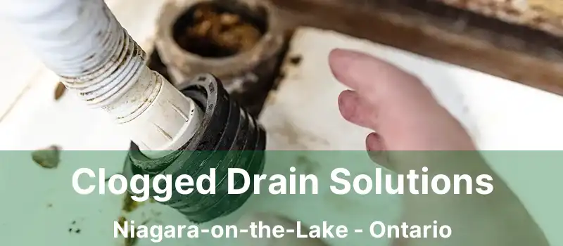  Clogged Drain Solutions Niagara-on-the-Lake - Ontario