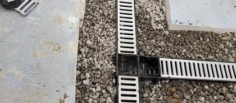 Storm Water Trench Drain Repair in Niagara-on-the-Lake, ON